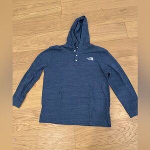 Blue North Face Long sleeve shirt